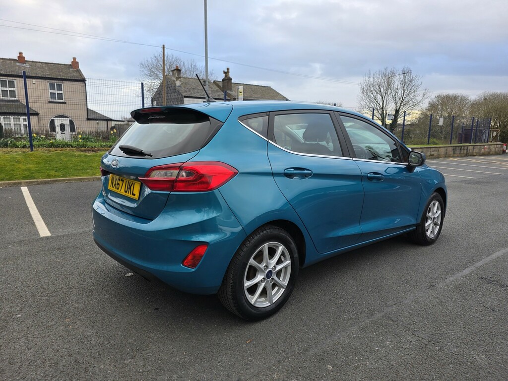 Ford Fiesta Hatchback 1.1 Ti-vct Zetec 201867 NX67UKL Blue #6