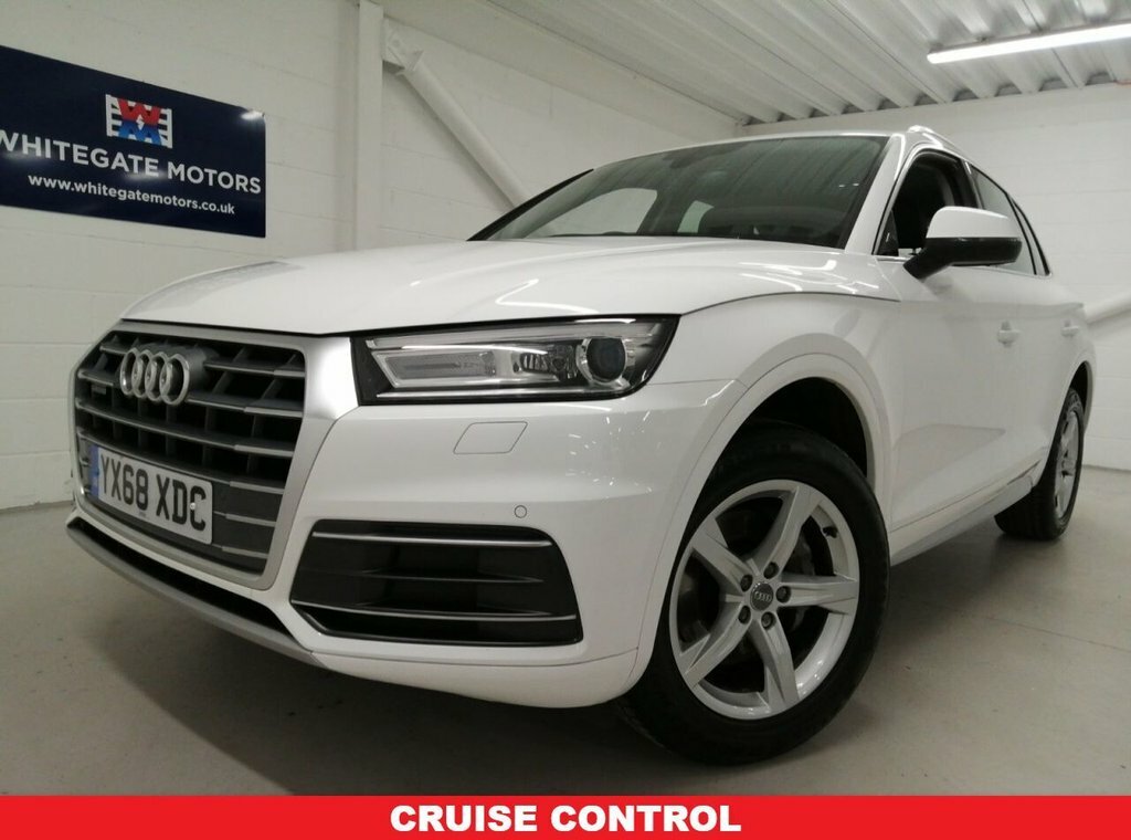 Audi Q5 2L Sport YX68XDC White #3