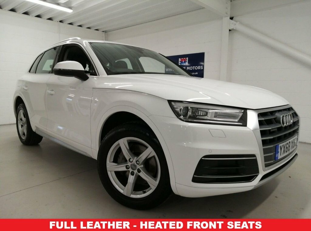 Audi Q5 2L Sport YX68XDC White #4