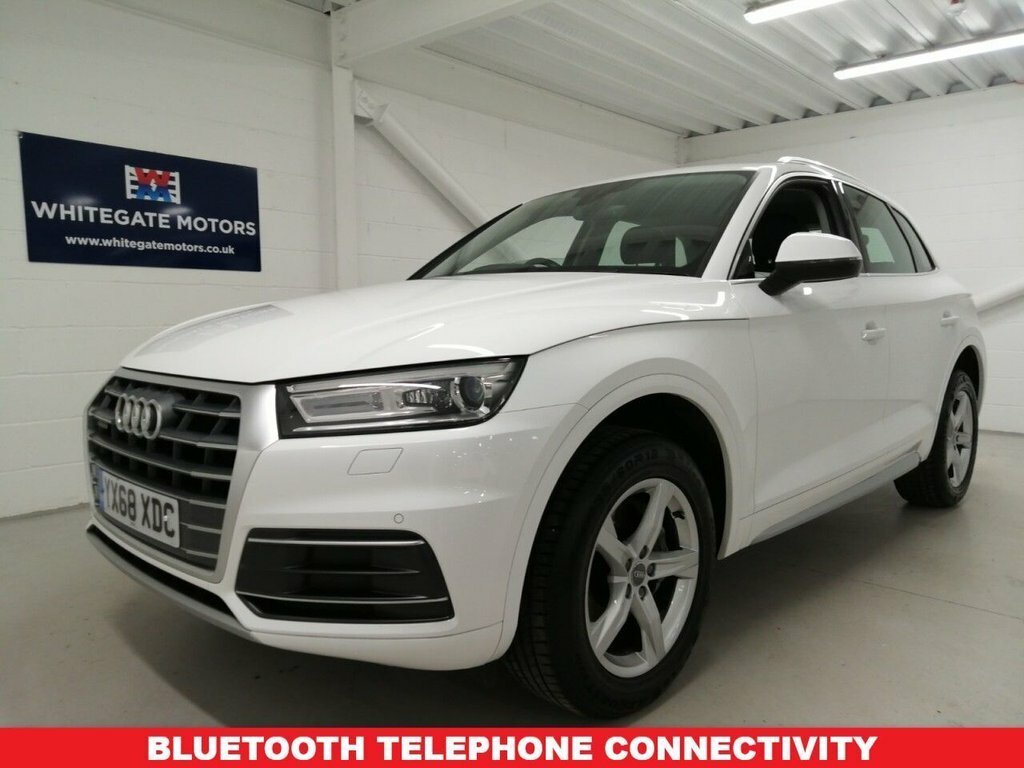Audi Q5 2L Sport YX68XDC White #2