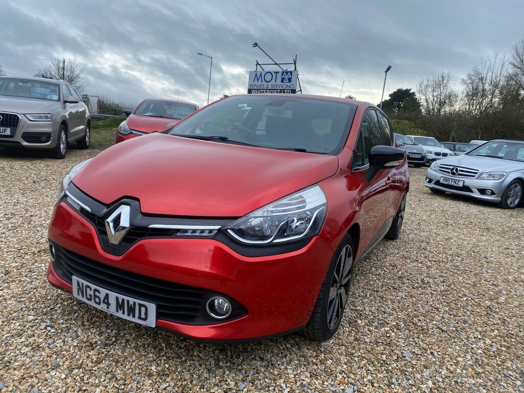 Renault Clio Hatchback 1.5 Dynamique S Medianav Dci 90 Stop S Red