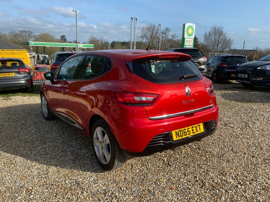 Renault Clio Hatchback 1.5 Dynamique Medianav Dci 90 Stop Sta ND65EXT Red #3
