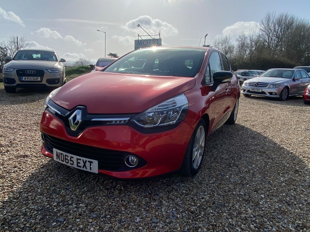 Renault Clio Hatchback 1.5 Dynamique Medianav Dci 90 Stop Sta ND65EXT Red #4