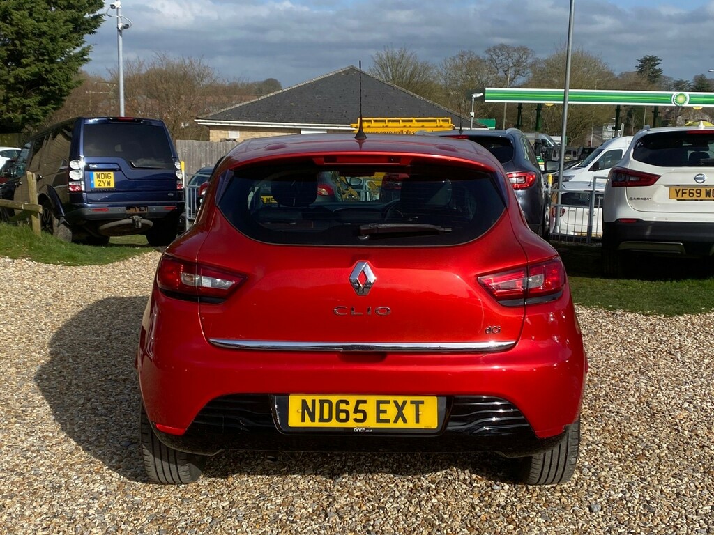 Renault Clio Hatchback 1.5 Dynamique Medianav Dci 90 Stop Sta ND65EXT Red #5