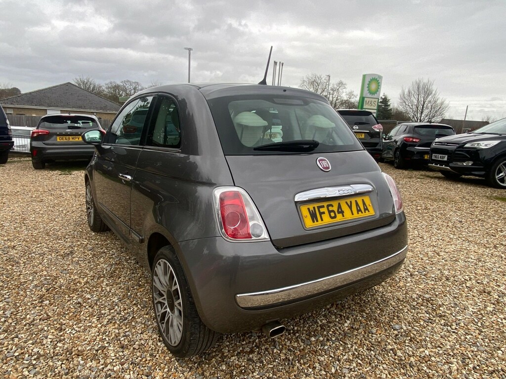 Fiat 500 Hatchback 1.2 500 1.2 69Hp Lounge 2014 WF64YAA Grey #2