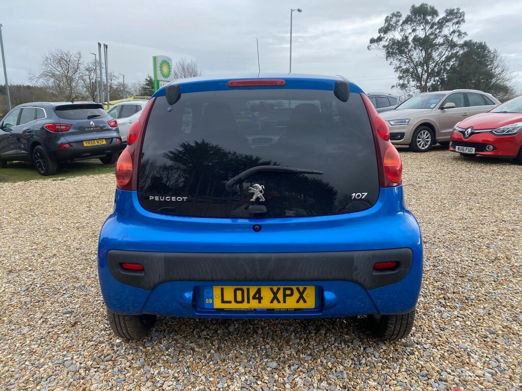 Peugeot 107 Hatchback 1.0 12V Allure 2014 Blue #2