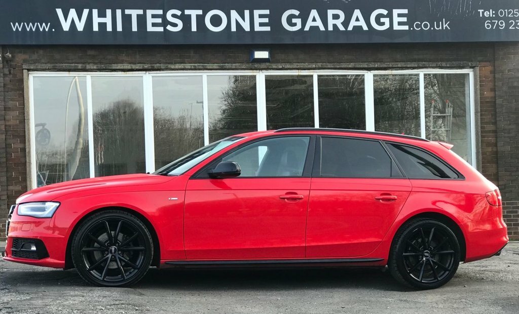 Audi A4 Avant 2L Black Edition BV65KTC Red #5