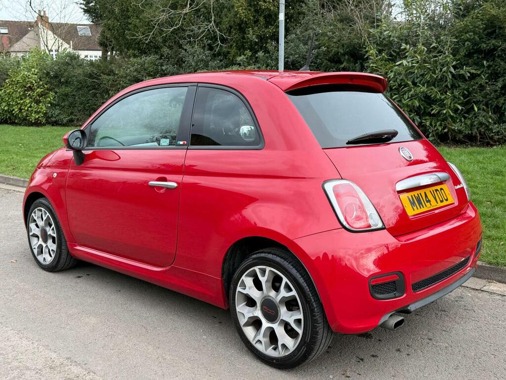 Fiat 500 Hatchback 0.9 Twinair S Euro 6 Ss 201414 Red #4