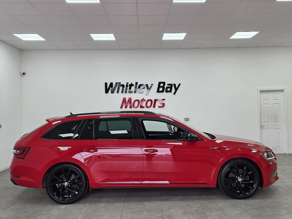 Skoda Superb Tdi Sportline Red #2