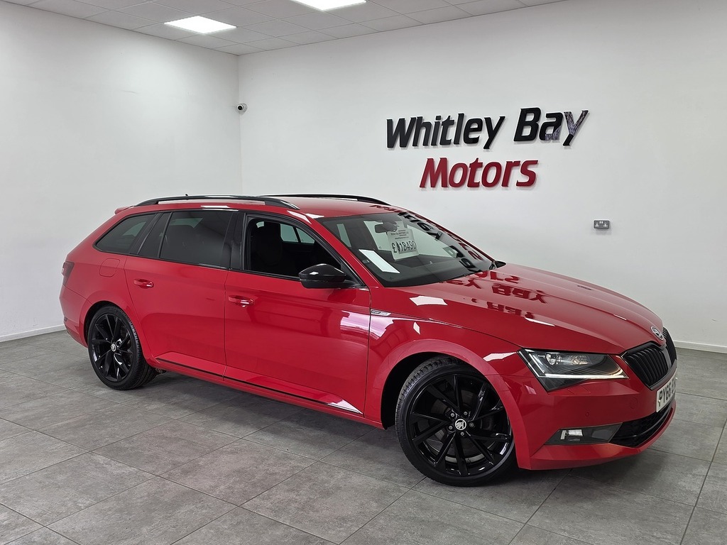 Skoda Superb Tdi Sportline Red