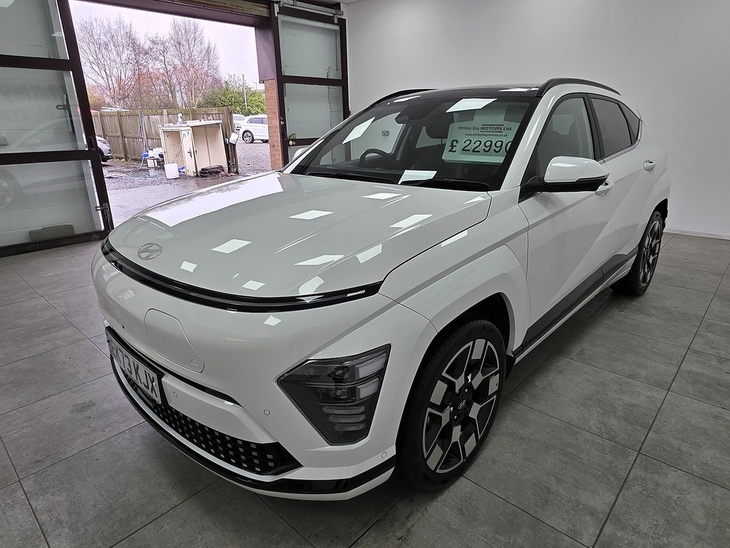 Hyundai Kona Ultimate White #6