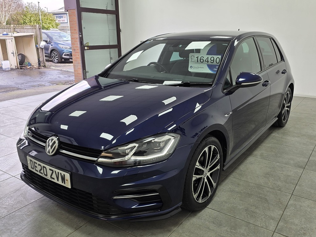 Volkswagen Golf Tdi R-line Edition DE20ZVW Blue #6