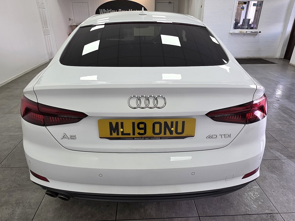 Audi A5 Tdi S Line ML19ONU White #4