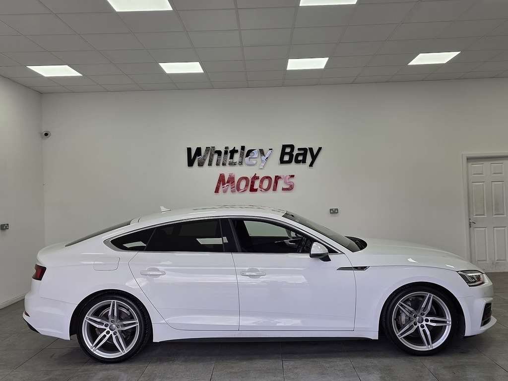 Audi A5 Tdi S Line ML19ONU White #2