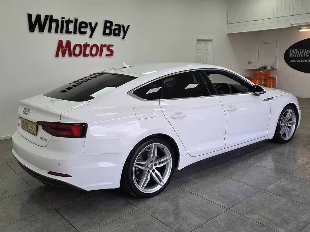Audi A5 Tdi S Line ML19ONU White #3