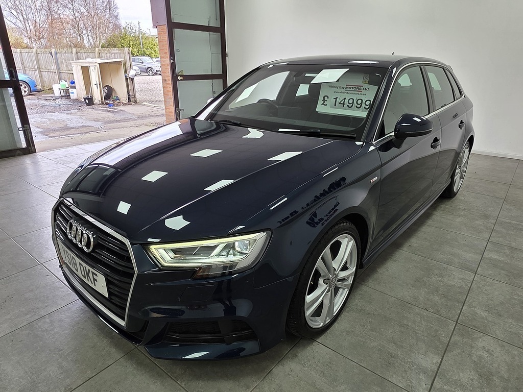 Audi A3 Tfsi Cod S Line YS18OKF Blue #6