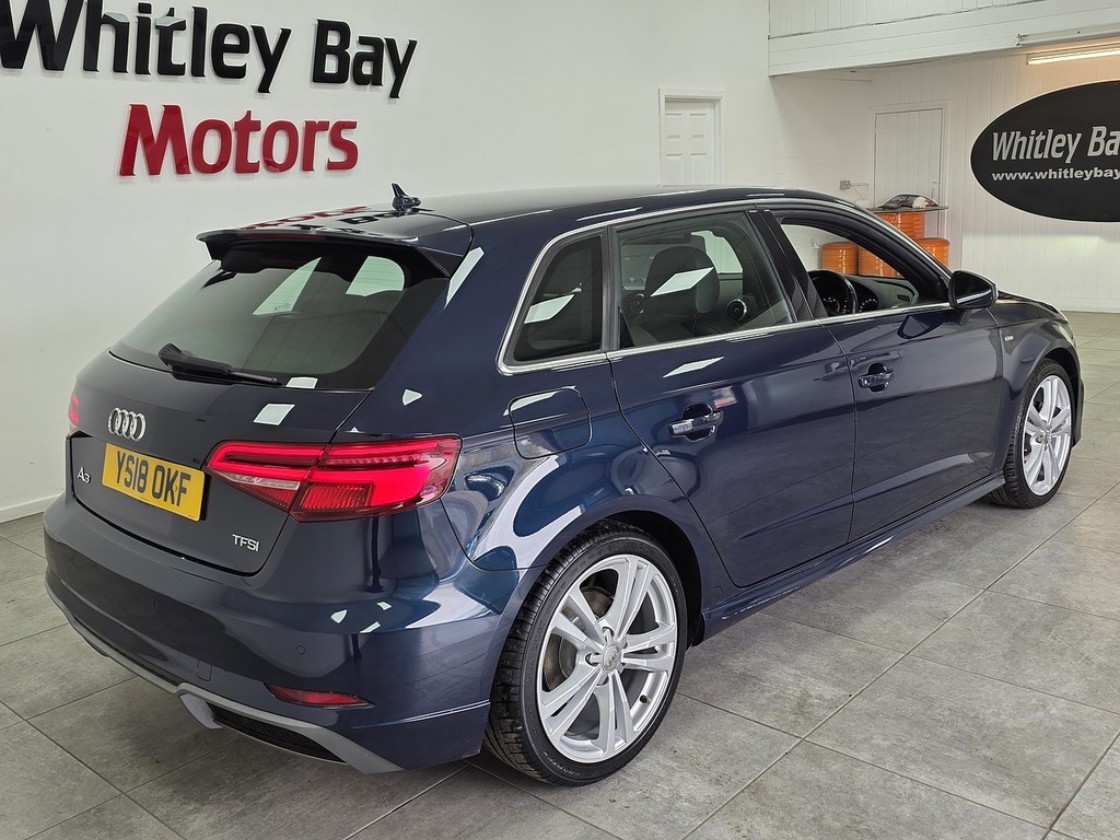 Audi A3 Tfsi Cod S Line YS18OKF Blue #3