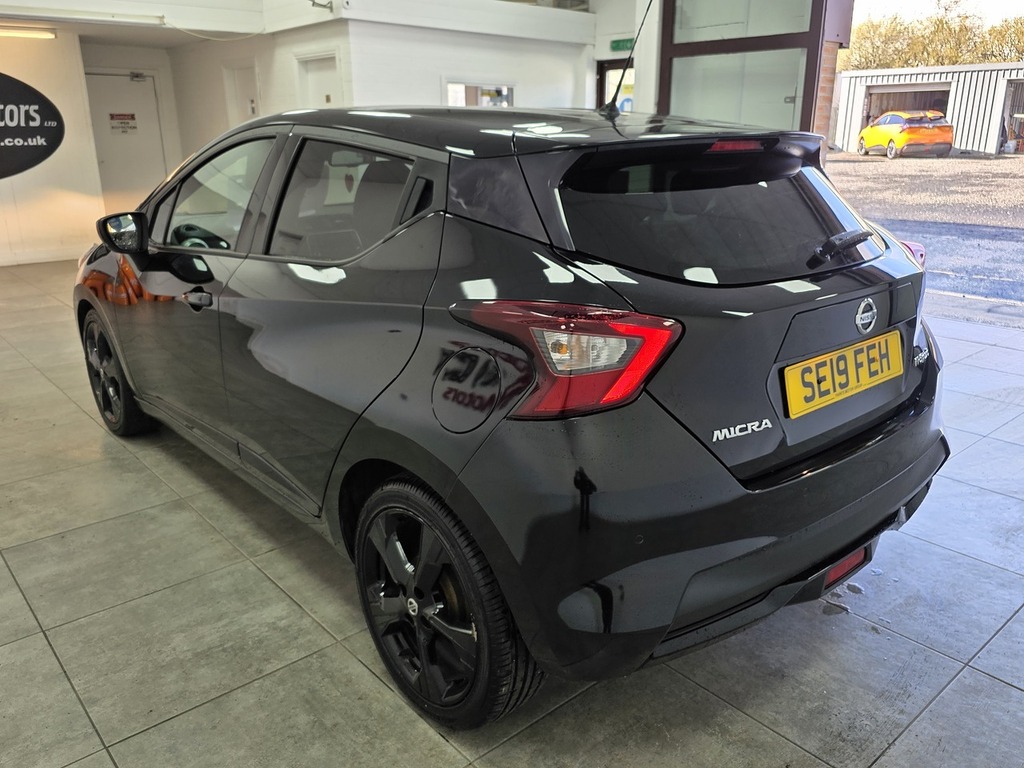 Nissan Micra Ig-t N-sport SE19FEH Black #5