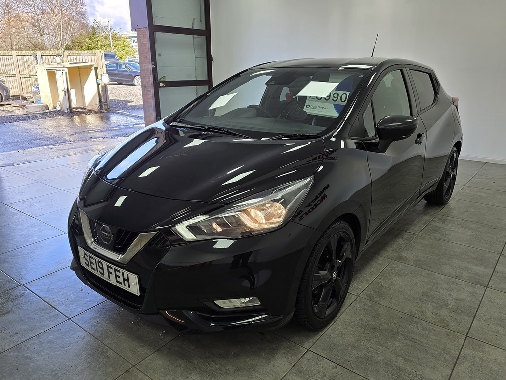 Nissan Micra Ig-t N-sport SE19FEH Black #6