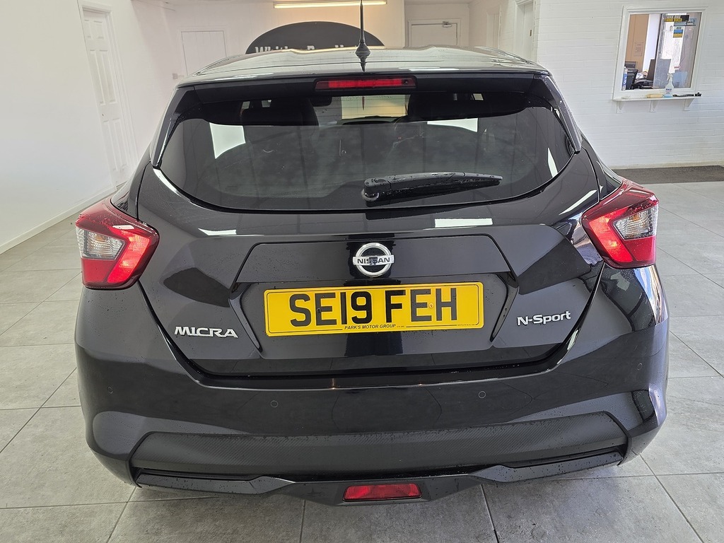 Nissan Micra Ig-t N-sport SE19FEH Black #4