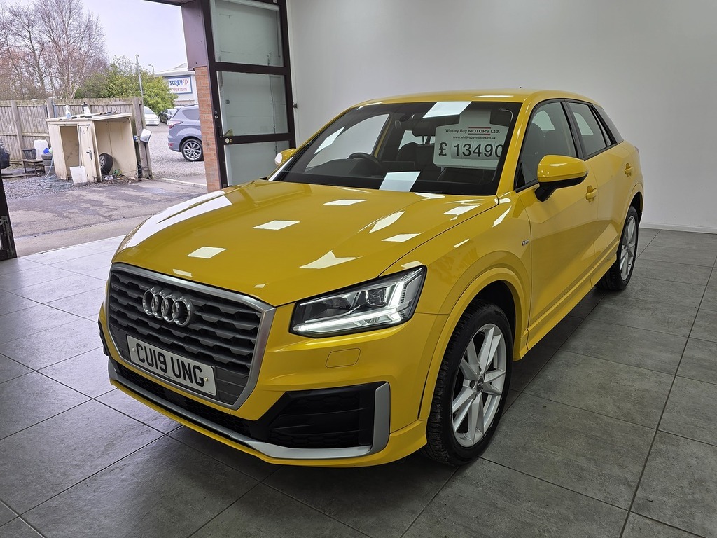 Audi Q2 Tdi S Line CU19UNG Yellow #6