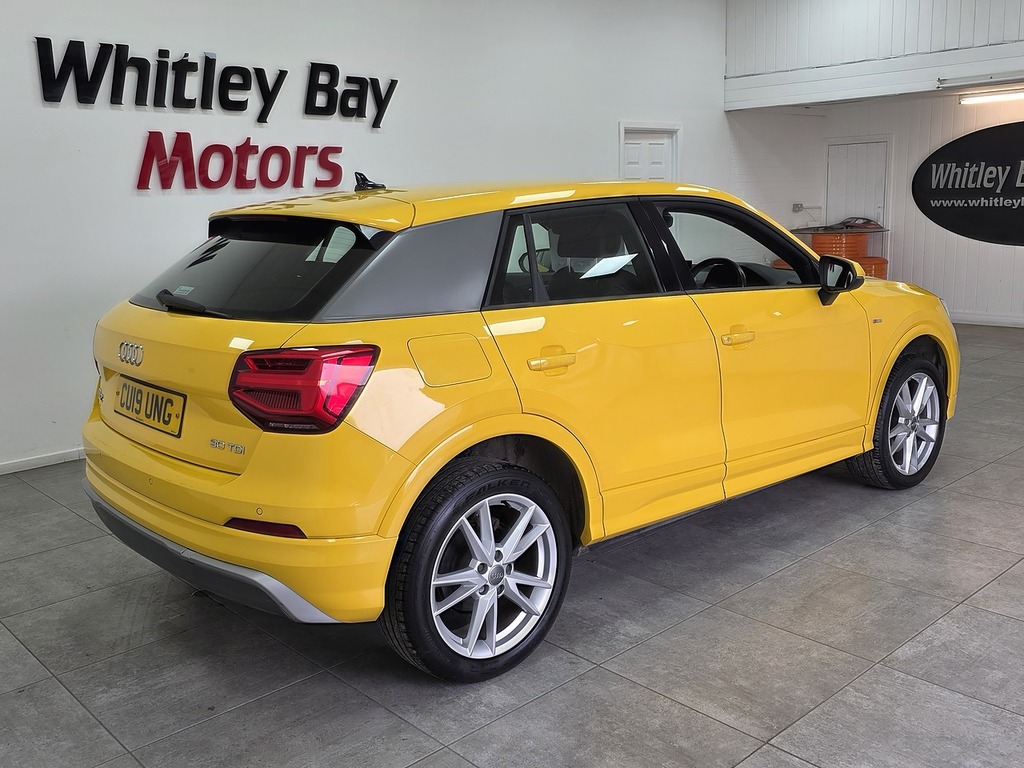 Audi Q2 Tdi S Line CU19UNG Yellow #2