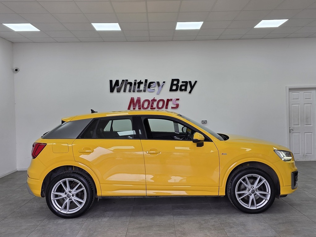 Audi Q2 Tdi S Line CU19UNG Yellow #4