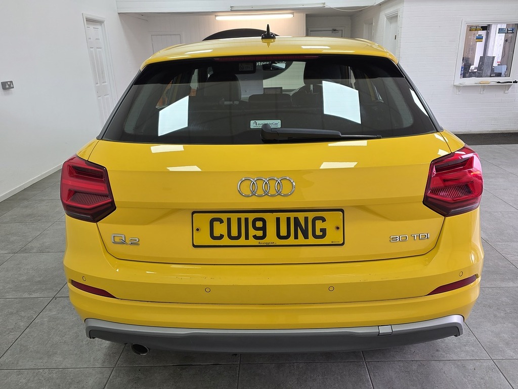 Audi Q2 Tdi S Line CU19UNG Yellow #3