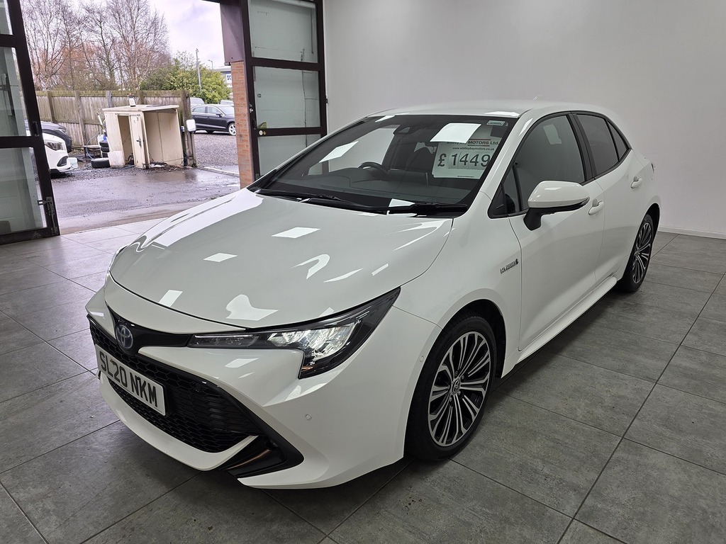 Toyota Corolla Vvt-h Design SL20NKM White #6