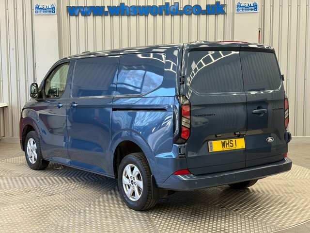 Ford Transit Custom 2024 2.0 Ecoblue 136 Bhp 300 L1 H1 Limited BK74VRX Blue #4