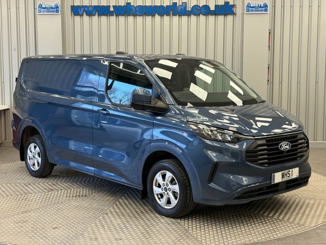 Ford Transit Custom 2024 2.0 Ecoblue 136 Bhp 300 L1 H1 Limited Blue
