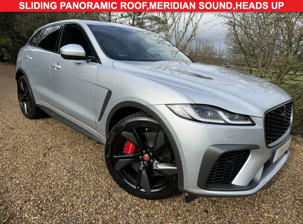 Jaguar F-Pace Hatchback VE70WYD Silver #2