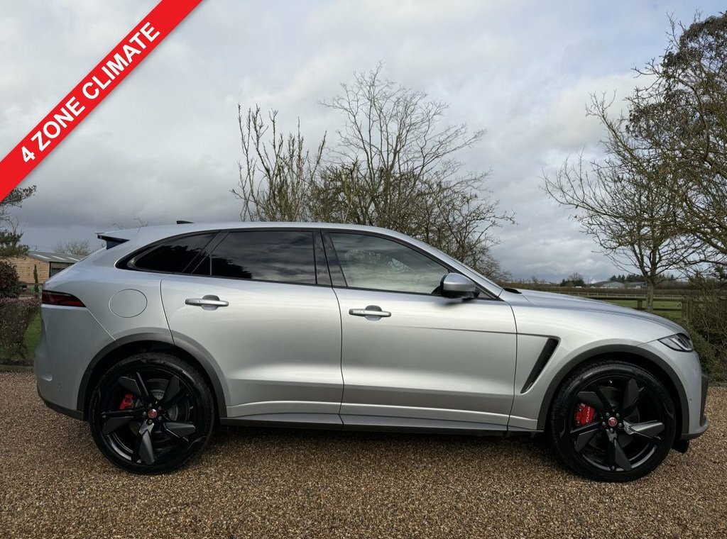 Jaguar F-Pace Hatchback VE70WYD Silver #4