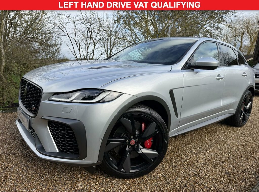 Jaguar F-Pace Hatchback Silver