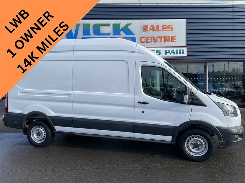 Ford Transit Custom 2.0 350 Ecoblue Panel Van Rwd L3 White