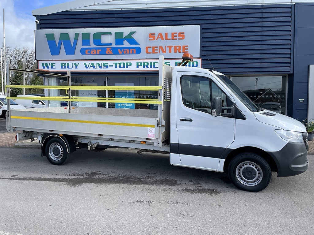 Mercedes-Benz Sprinter 2.0 315 Cdi Progressive Lwb Dropside Ma BV21AGX White #2