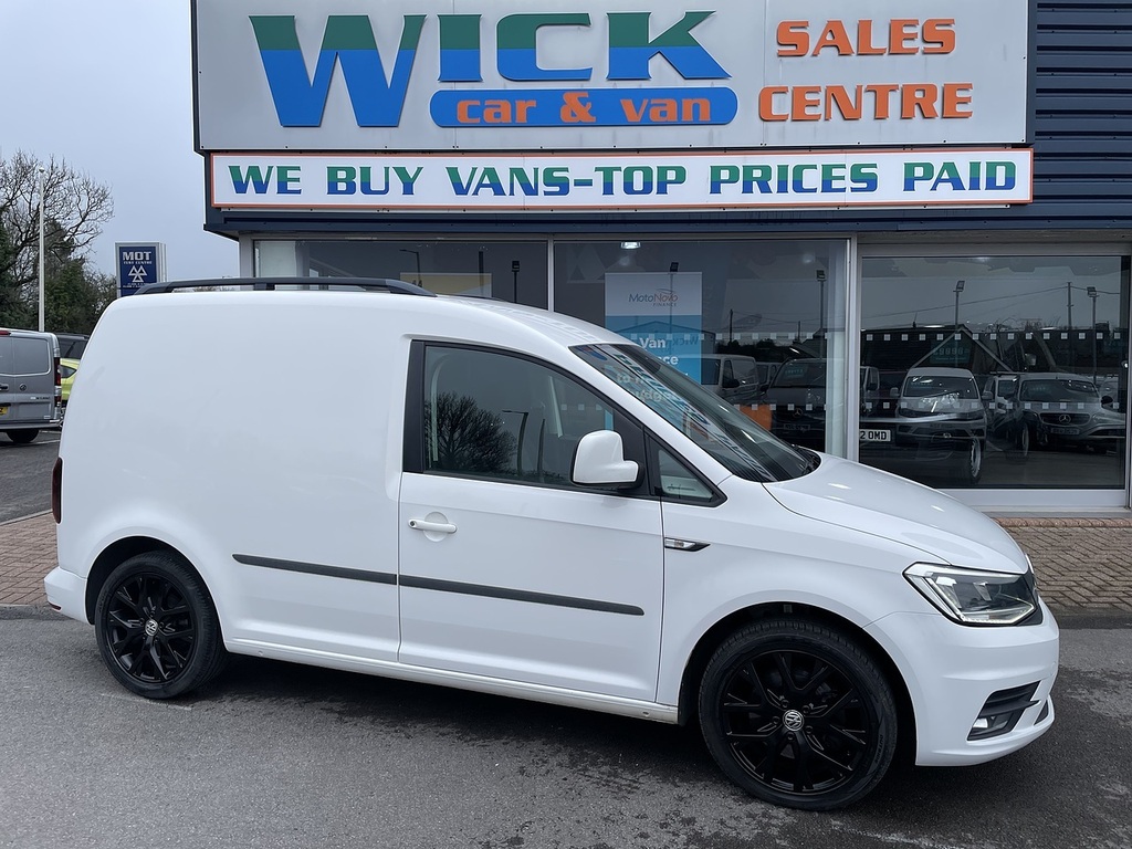 Volkswagen Caddy 2.0 Tdi C20 Highline Panel Van S NU66LRX White #2