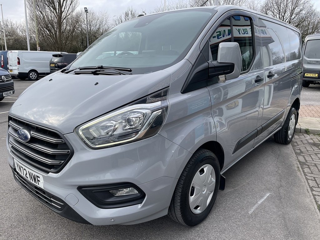 Ford Transit Custom 2.0 280 Ecoblue Trend Panel Van YM72NWF Grey #5