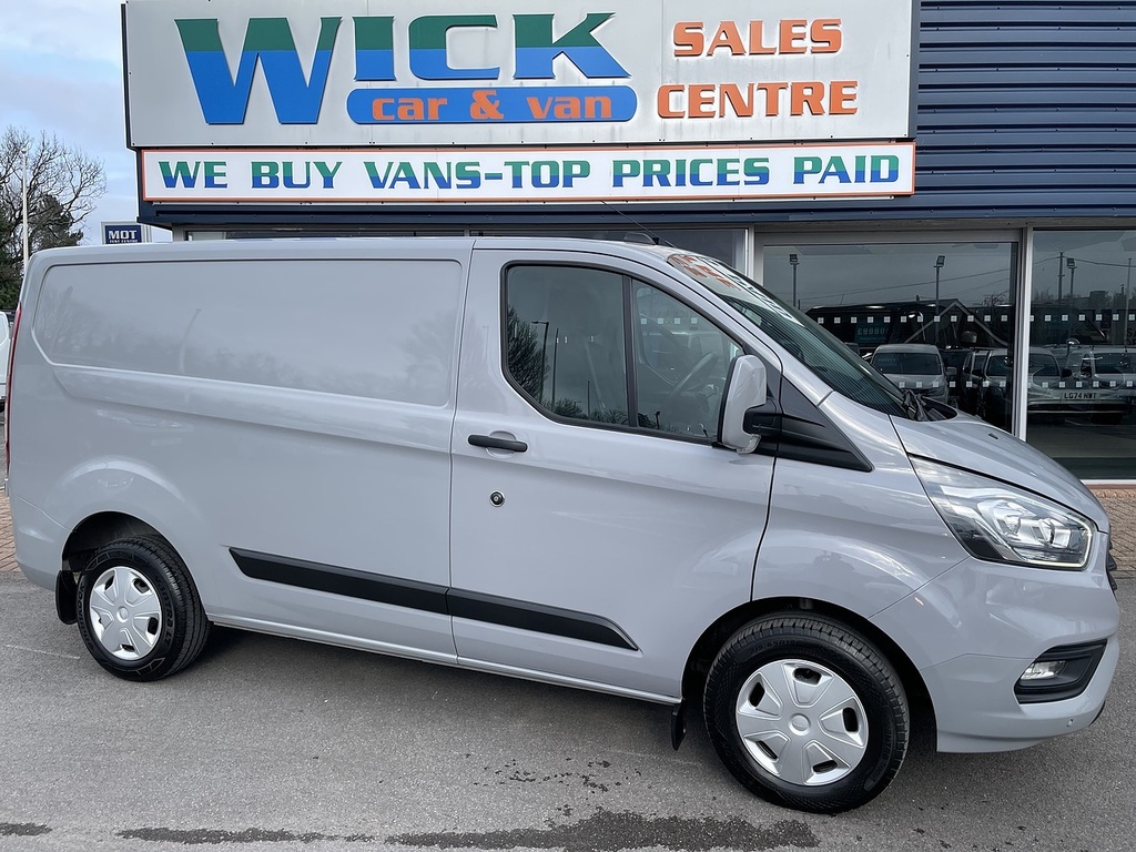 Ford Transit Custom 2.0 280 Ecoblue Trend Panel Van YM72NWF Grey #2