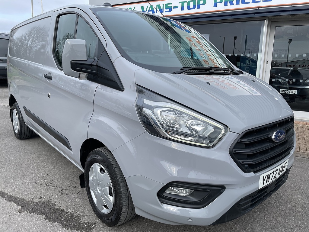 Ford Transit Custom 2.0 280 Ecoblue Trend Panel Van YM72NWF Grey #3