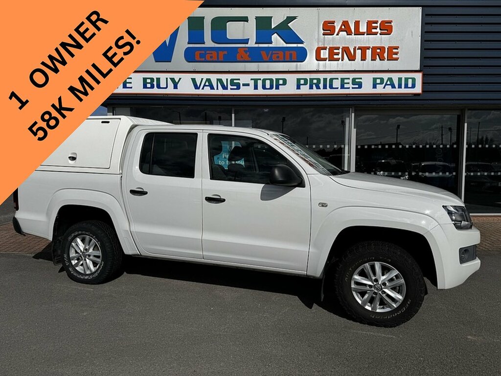Volkswagen Amarok 2.0 Tdi Startline Pickup Double Cab Man White