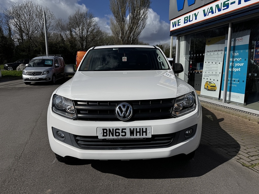 Volkswagen Amarok 2.0 Tdi Startline Pickup Double Cab Man White #4