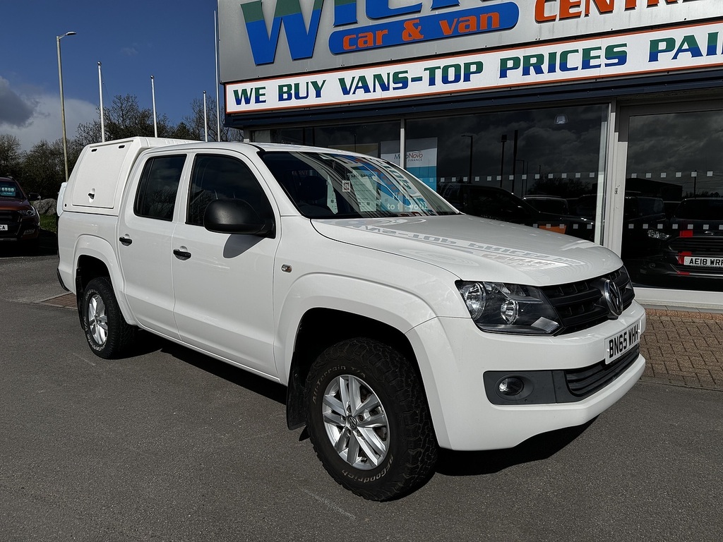 Volkswagen Amarok 2.0 Tdi Startline Pickup Double Cab Man White #3