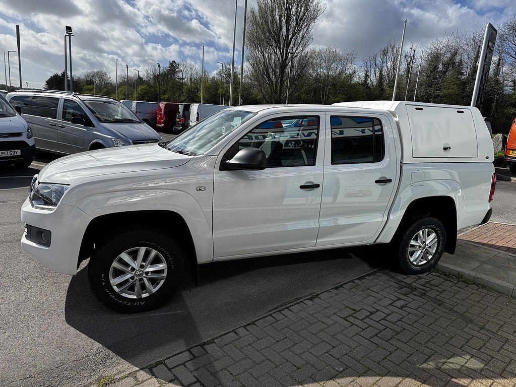 Volkswagen Amarok 2.0 Tdi Startline Pickup Double Cab Man White #6