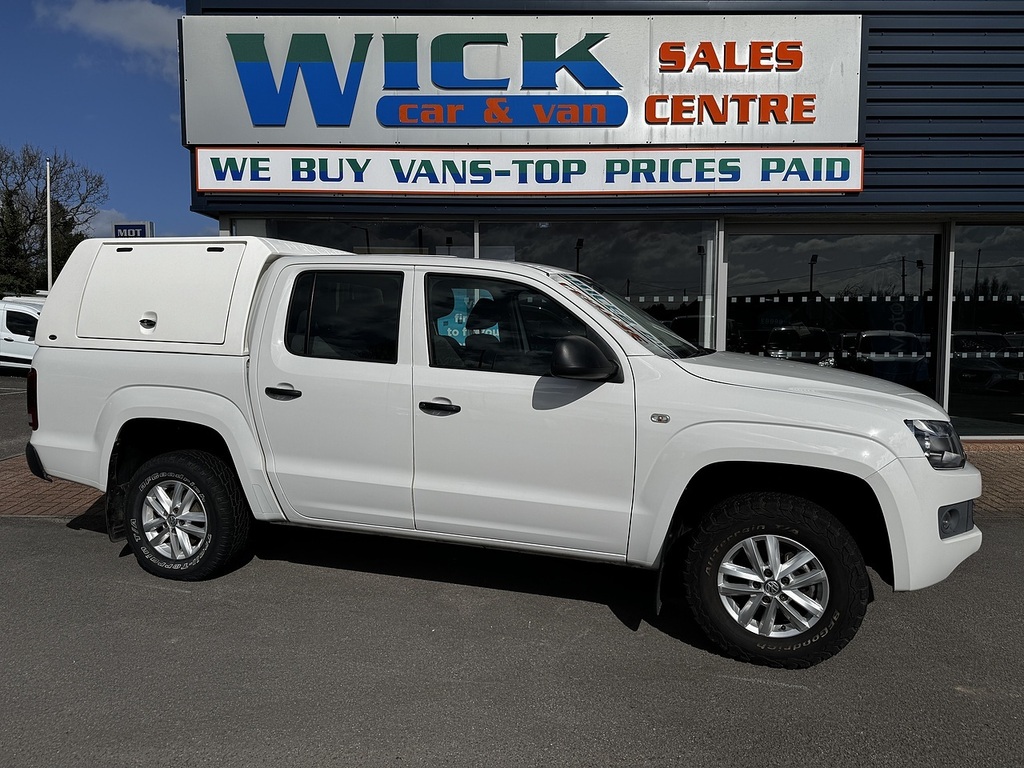 Volkswagen Amarok 2.0 Tdi Startline Pickup Double Cab Man White #2