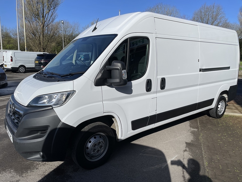 Vauxhall Movano 2.2 Cdti 3500 Biturbo Prime Panel Van M YF24LHY White #5