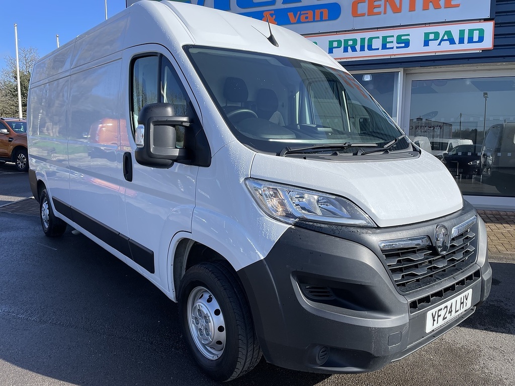 Vauxhall Movano 2.2 Cdti 3500 Biturbo Prime Panel Van M YF24LHY White #3