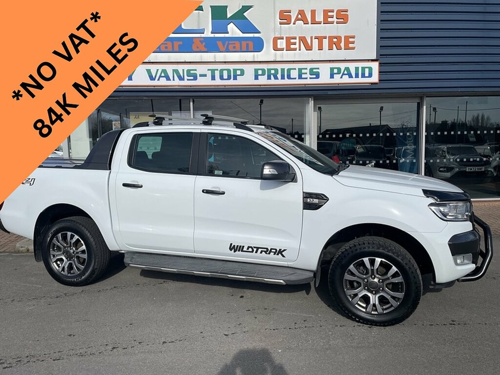 Ford Ranger 3.2 Tdci Wildtrak Pickup Double Cab Man White