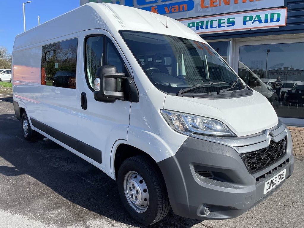 Citroen Relay 35 2.0 Hdi L3h2 9 Seater Crew Van White #3