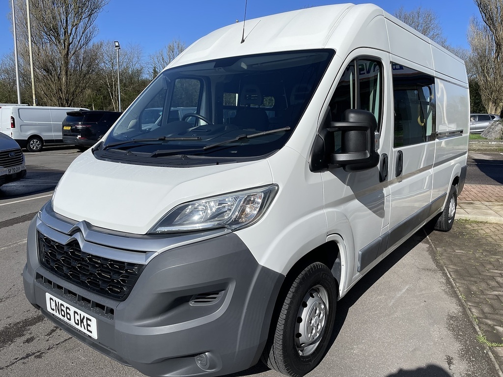 Citroen Relay 35 2.0 Hdi L3h2 9 Seater Crew Van White #5